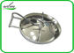 Kanaldeckel-gesundheitliche elliptische Form des Edelstahl-304 316L für hygienische Tanker